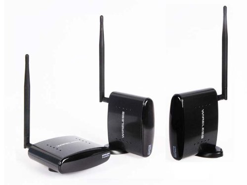 Deepdeal 6 Channels Wireless Audio Video with 2 Receiver 350 Meters suitable for one-floor or two-floors