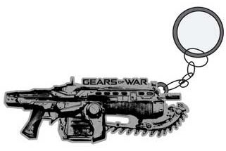 Gears of War Big Gun Keychain