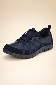 Step-Tone™ Leather Elastic Trainer Shoes
