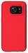 Samsung Galaxy S7 Case, Diztronic Full Matte Flexible TPU Series, Slim-Fit Soft Touch Flexible GS7 Phone Cover - Full Matte Red