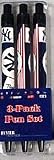 New York Yankees 3 Pack Soft Grip Pens