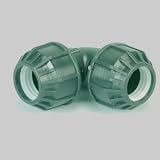 Bevo 0706540 EAN PE-Rohr-Verbindung Winkel 90&deg; 1 1/4"" x 40 mm aus Kunststoff