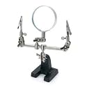 Rolson Tools 60335 Heavy Duty Helping Hand with 60mm Magnifying Glass