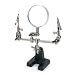 Rolson Tools 60335 Heavy Duty Helping Hand with 60mm Magnifying Glass