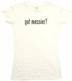 got messier? Women's Tee Shirt Large-White Babydoll (petite fit)