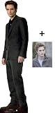 *FAN PACK* - EDWARD CULLEN - LIFESIZE CARDBOARD CUTOUT / STANDEE / STANDUP (Height 188cm) - Twilight - Robert Pattinson - INCLUDES 8x10" (25x20cm) STAR PHOTO - FAN PACK #21