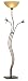 Bronze and Beige 3-in-1 Torchiere Floor Lamp