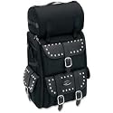 Saddlemen S3500-S3500S Deluxe Sissy Bar Bags - --/Studded