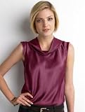 Banana Republic Tall Sleeveless Cowlneck Top