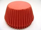 50 Red cupcake cases - muffin cases