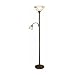 Deco Torchiere with Reading Floor Lamp