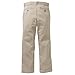 George Boys Flat Front Twill Pant With Scotchguard