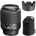 Nikon 55mm - 200mm f/4-5.6G ED AF-S DX Autofocus Zoom Lens - Recertified by Nikon U.S.A.