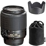 Nikon 55mm - 200mm f/4-5.6G ED AF-S DX Autofocus Zoom Lens - Refurbished by Nikon U.S.A.