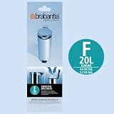 BRABANTIA Sac de poubelle SMARTFIX 20 l (F) Slimline rouleau de 20 sacs