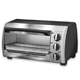 NEW B&D TRO480BS TOASTER OVEN 4SLICE 30MIN TIMER BAKE BROIL BAGEL (Home & Office)