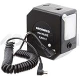 Morris Mini DC Slave Flash II with PC Cord, Guide Number 36 with ISO 100 in Feet.