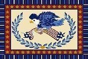 Buy Low Price Cozy Supreme American Eagle 5’3×7’6 Play Time Nylon Area Rug TSC-139 5376 TSC-139 5376