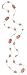 Primrose Hill Ladies N2446 Coral/Pink Acrylic Bead Necklace