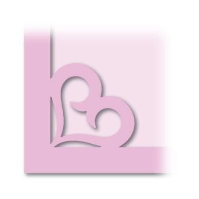 scrapbooking corners:6 Pack CORNER PUNCH CC GRACEFUL HEART Papercraft, Scrapbooking (Source Book)