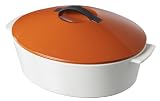 Revolution 642431 Oval Cocotte Lid Clementine