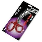 ACME UNITED CORPORATION Stainless Steel Office Snips, 7in, 1-3 4in Cut, Blunt