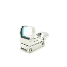 NcSTAR Red Dot Sight TACTICAL RED DOT WITH 4 DIFFERENT RETICLES  SILVER by 