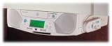  : GE 75290 Spacemaker CD/FM/AM Player with Built-in Subwoofer (White)