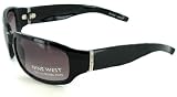 NWT Women's Nine West Black Frame Logo UV Sunglasses