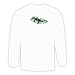 Long Sleeve T-shirt with monitor, reptile, lizard, nile, niloticus, varanus
