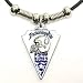 Indianapolis Colts Leather Necklace w/Beads & Pewter Pendant - NFL Football Fan Shop Sports Team Merchandise