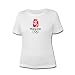 Beijing 2008 Olympics 5C Ladies Ringspun Short-Sleeve Tee Shirt
