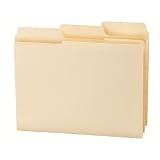 Smead SuperTab 24-Pack Folder, 1/3-Cut, Letter Size, Manila (11920)
