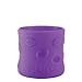 Pura Kiki Pebble Silicone Bottle Sleeve, Grape, Short