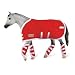 BREYER HORSES RED BLANKET AND SHIPPING BOOTS