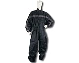 1 - Piece Motorcycle Rain Suit w/ Reflective Stripe - 5 Stripe Colors Available