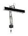 Grandrich Two-Light 15-Watt Fluorescent Clip-On Work Light, Black #FL-645-BLK