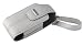 BlackBerry Lambskin Leather Swivel Holster for BlackBerry 7100 Pearl - White