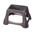 STEP STOOL W/IMT GRAY [Case of 1]