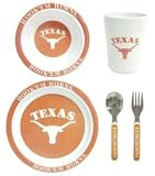 Texas Longhorns 5 Piece Children's Dinner Set by ASuperShop Home