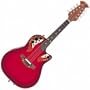 Ovation MM68 Acoustic-Electric Mandolin with Case, Cherry Cherryburst