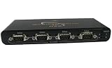 4 Port USB To RS232 Serial DB9 Adapter Serial adapter