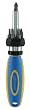 Great Neck 21009 Essentials Ratcheting Screwdriver with 7 Bits