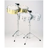Latin Percussion Matador Timbales, Brushed Nickel - B0006UGETU