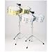 Latin Percussion M257B Matador Series 14" and 15" Brass Shell Timbales Set