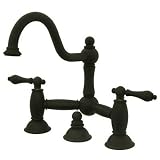 Bathroom Faucet with Metal Lever Handles Finish: Oil Rubbed Bronze