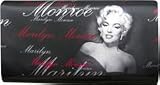Marilyn Monroe Signature Product Women's Marilyn Monroe Checkbook Wallet MM74,Black