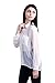 Womens Solid Chiffon Blouse Top with Button up Long Sleeve Shirts