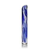 IMAGE OF Mikasa Rockswirl Cylinder Cobalt 18-Inch Vase