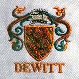 Dewitt Embroidered Polo